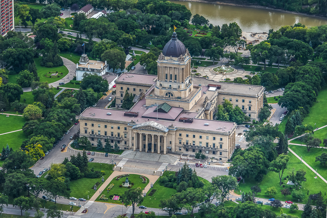 Manitoba Legislative Building. Credits @Enviro Foto und Manitoba Tourism