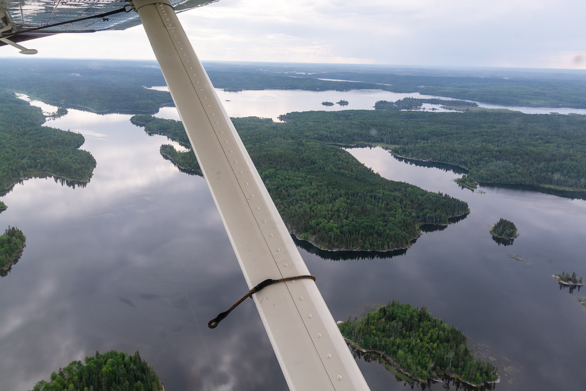Flug mit Osprey Wings über Twin Falls den Nistovial Water Fall. Foto: Flora Jädicke