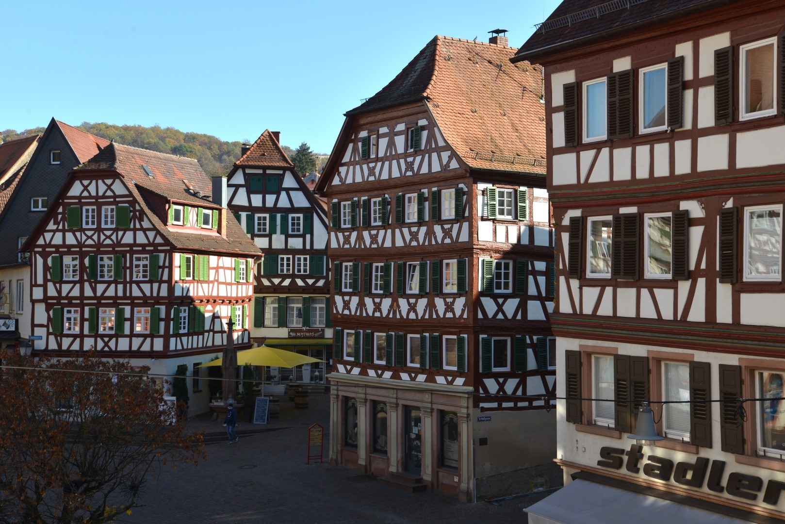 Das Städtchen Moosbach im östlichen Neckar-Odenwald-Kreis. Foto Cornelia Lohs