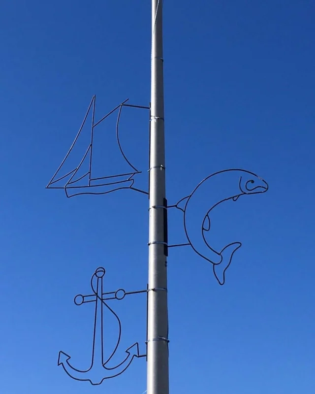 Icons of Grand Manan Island: Shipbuilders, fishermen and sailors - in a way until today. 🎣⚓️🌊🐟🍀